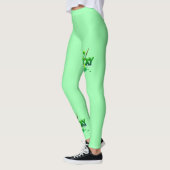Lucky Clover Design für St. Patrick's Day Leggings (Links)