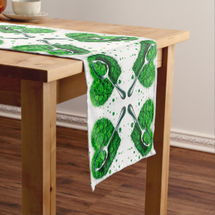 Lucky Clover 🍀 ein zeitloses Symbol guten Glücks Kurzer Tischläufer