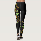 Lucky Clover 🍀 ein zeitloses Symbol guten Glücks Leggings (Rückseite)
