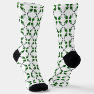 Lucky Clover 🍀 ein zeitloses Symbol guten Glücks Socken