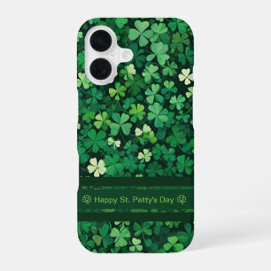Lucky Clover Field iPhone 16 Hülle