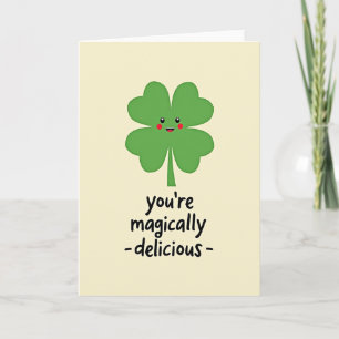 Lucky Clover Freundschaftskarte Karte