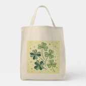 Lucky Clover Grocery Tasche (Rückseite)