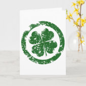 Lucky Clover Karte (Gelbe Blume)