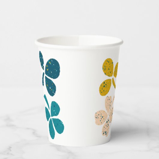 Lucky Clover Kleeblatt St Patrick's Day Pappbecher (Links)