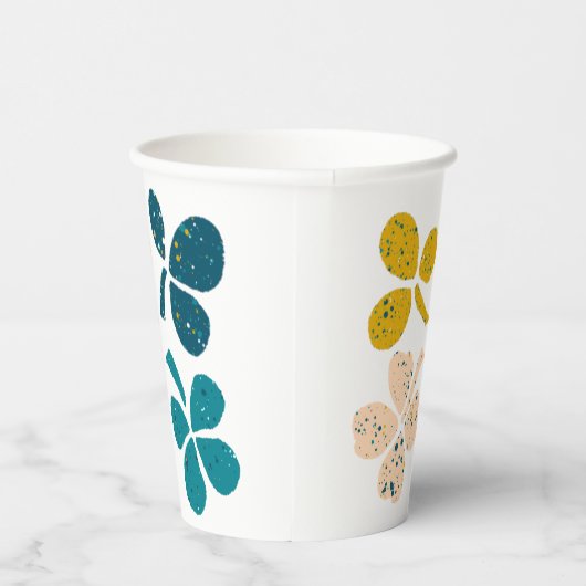 Lucky Clover Kleeblatt St Patrick's Day Pappbecher (Rechts)