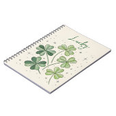 Lucky Clover Lucky Notebook Notizblock (Linke Seite)