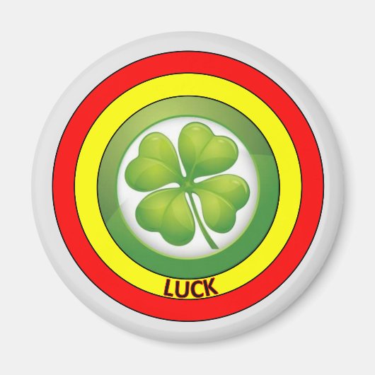 Lucky Clover Magnet (Vorne)