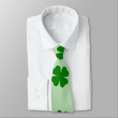 Lucky Clover Necktie Krawatte (Gebunden)