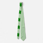 Lucky Clover Necktie Krawatte (Rückseite)