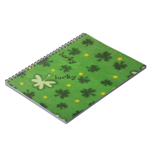 Lucky Clover Notizblock (Linke Seite)