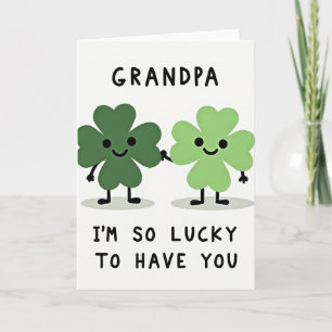 Lucky Clover Opa Karte