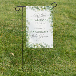 Lucky Clover St Patrick's Day Baby Shower Willkomm