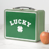 Lucky Clover St. Patricks Day Metall Brotdose (Beispiel)