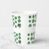 Lucky Clover St Patricks Day Paper Cups Pappbecher (Links)