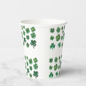 Lucky Clover St Patricks Day Paper Cups Pappbecher (Rechts)