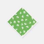 Lucky Clover St. Patrick's Day Party Napkins Serviette (Ecke)