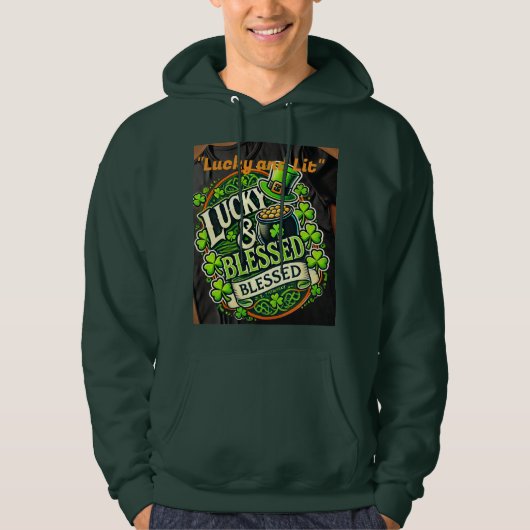 Lucky Clover St. Patrick's Day T - Shirt - Irish S (Vorderseite)