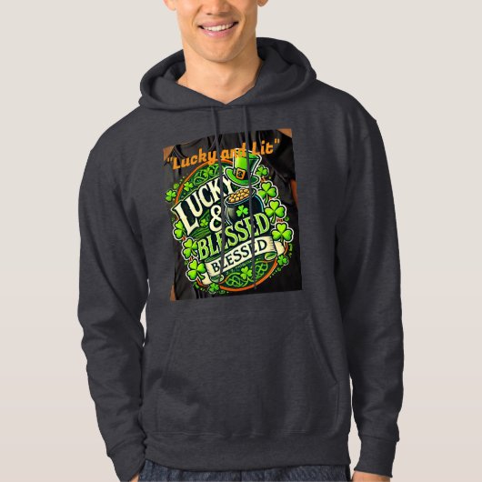 Lucky Clover St. Patrick's Day T - Shirt - Irish S (Vorderseite)