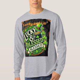 Lucky Clover St. Patrick's Day T - Shirt - Irish S