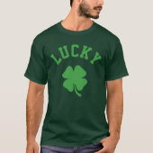Lucky Clover St. Patrick's Shamrock T-Shirt (Vorderseite)