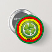 LUCKY CLOVER-Taste Button (Vorne & Hinten)