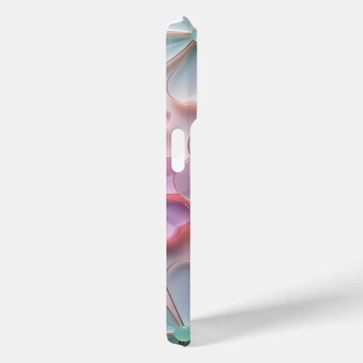 Lucky Clover verklebter Glass Effect St Patricks D Case-Mate iPhone Hülle (Rückseite / Rechts)