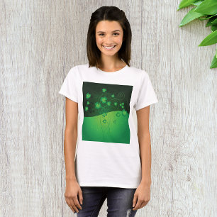 Lucky Clover Womens T - Shirt