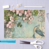 Lucky Clovers & Feathered Friends Seidenpapier (Handwerk)