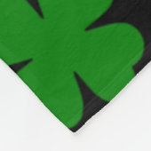 Lucky Clovers Fleece Blanket (Ecke)