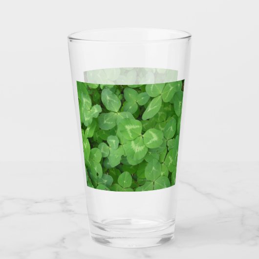 Lucky Clovers! Glas (Vorderseite)