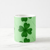 Lucky Clovers Muster Kaffeetasse (Mittel)
