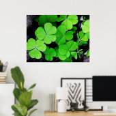 Lucky Clovers Poster (Heimbüro)