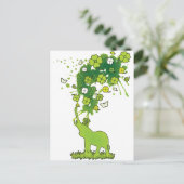 Lucky_Clovers Postkarte (Stehend Vorderseite)