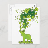 Lucky_Clovers Postkarte (Vorne/Hinten)