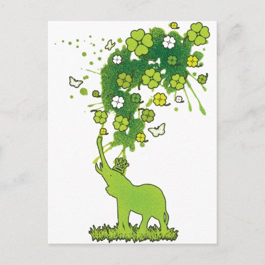 Lucky_Clovers Postkarte (Vorderseite)