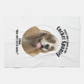 Lucky Cocker Spaniel Geschirrtuch (Horizontal)