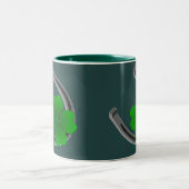 Lucky Coffee Cup St. Patrick's Day Kleeblatt Tasse (Mittel)