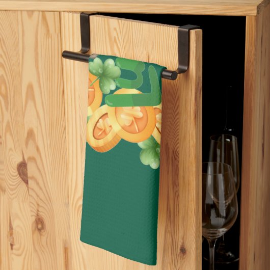 Lucky Coin Kitchen Towels Geschirrtuch (Drittel gefaltet)