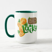 Lucky Coin Mug Tasse (Links)