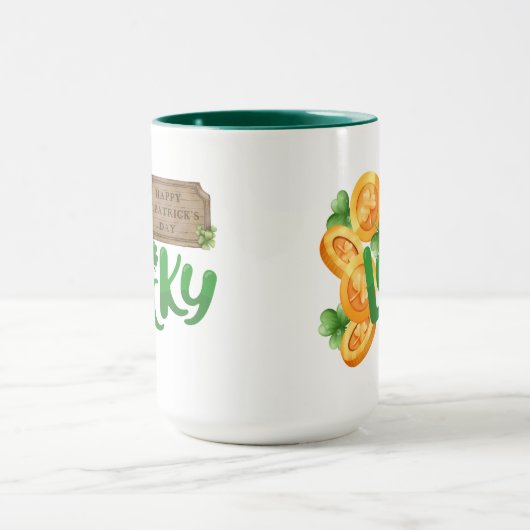 Lucky Coin Mug Tasse (Zentrum)