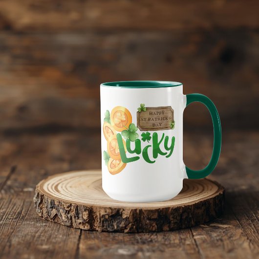 Lucky Coin Mug Tasse