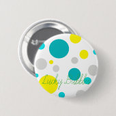 Lucky Colorful Bubbles Button (Vorne & Hinten)