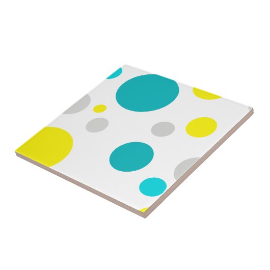 Lucky Colorful Bubbles Fliese (Seite)