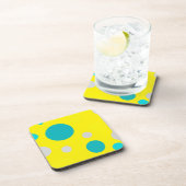 Lucky Colorful Bubbles Getränkeuntersetzer (Rechte Seite)