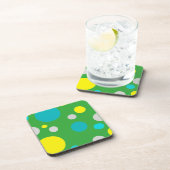 Lucky Colorful Bubbles Getränkeuntersetzer (Rechte Seite)