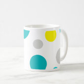 Lucky Colorful Bubbles Kaffeetasse (VorderseiteRechts)