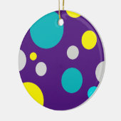 Lucky Colorful Bubbles Keramik Ornament (Links)