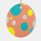 Lucky Colorful Bubbles Keramik Ornament (Links)