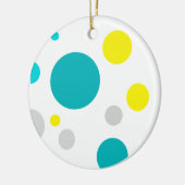Lucky Colorful Bubbles Keramik Ornament (Links)